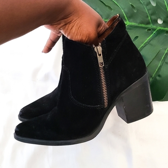Steve madden heeled black booties - Picture 12 of 14